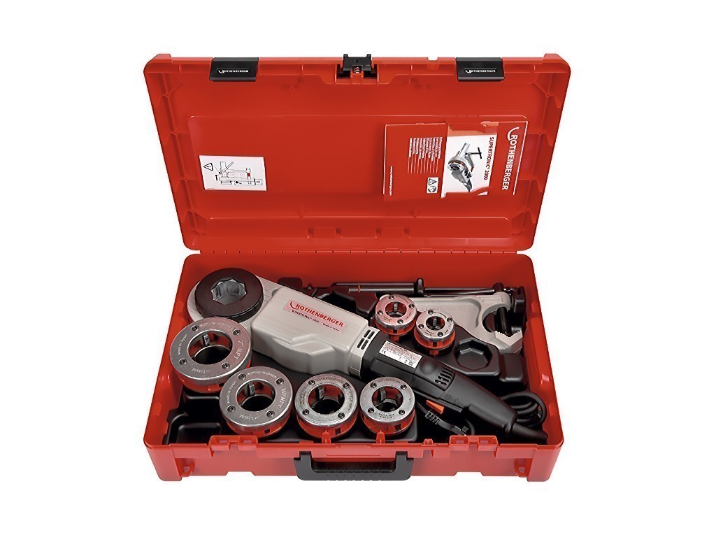 Резьбонарезной клупп ROTHENBERGER SUPERTRONIC 2000 1/2-2" BSPT 71256