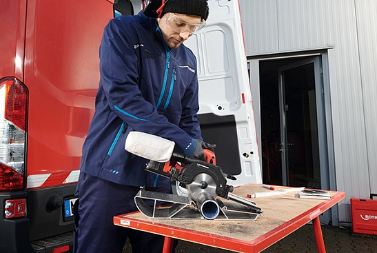 Аккумуляторный труборез ROTHENBERGER PIPECUT mini 1000003398