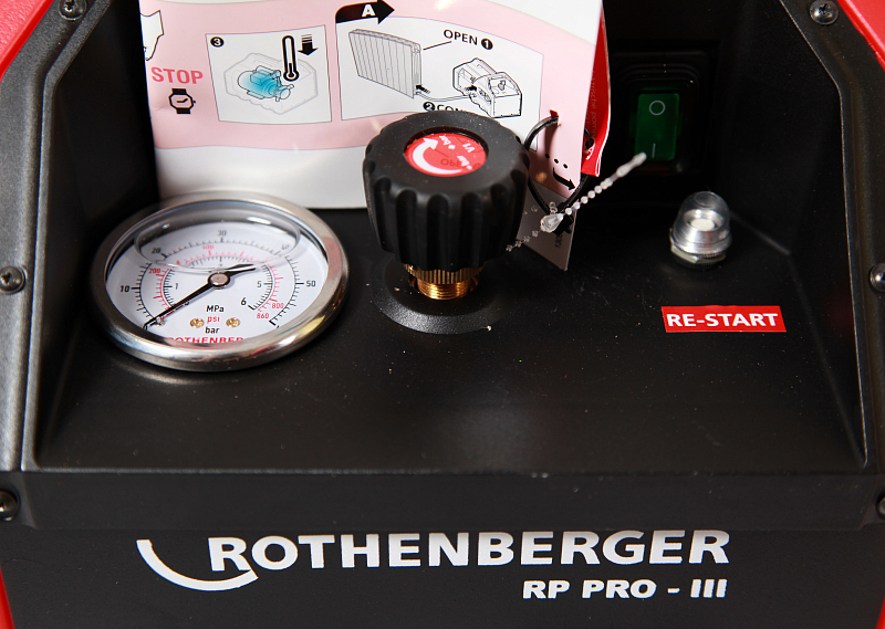 Опрессовочный насос ROTHENBERGER RP PRO III 61185