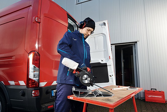Аккумуляторный труборез ROTHENBERGER PIPECUT mini 1000003165