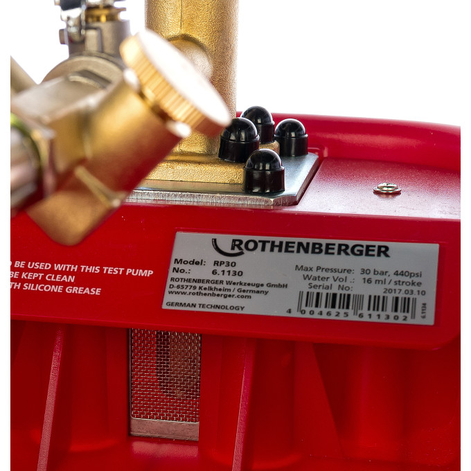 Ручной опрессовочный насос ROTHENBERGER RP 30 61130